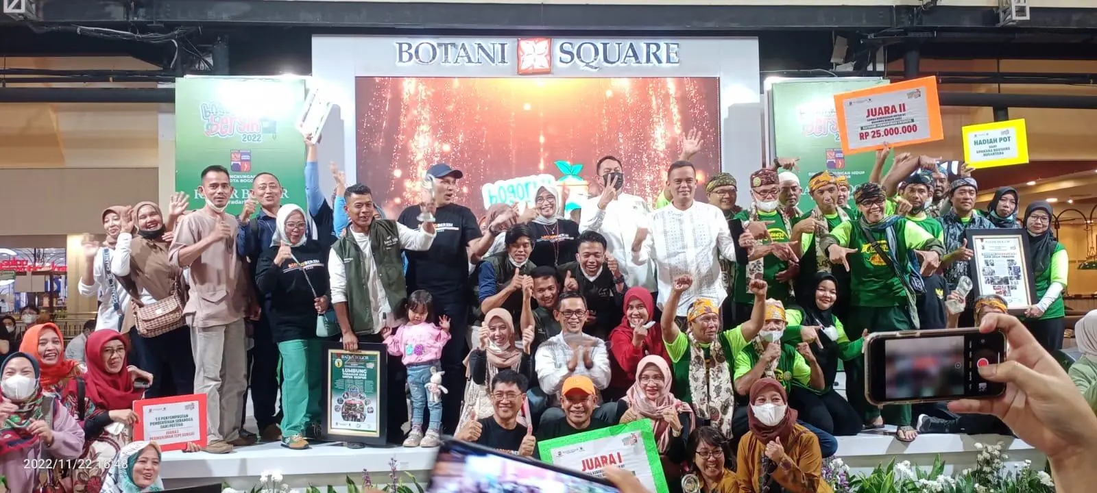 Perjuangan Selama Satu Tahun Menata Lingkungan, Kampung Bojong Pesantren Bawa Gelar Juara Pertama Lomba Bogorku Bersih 2022