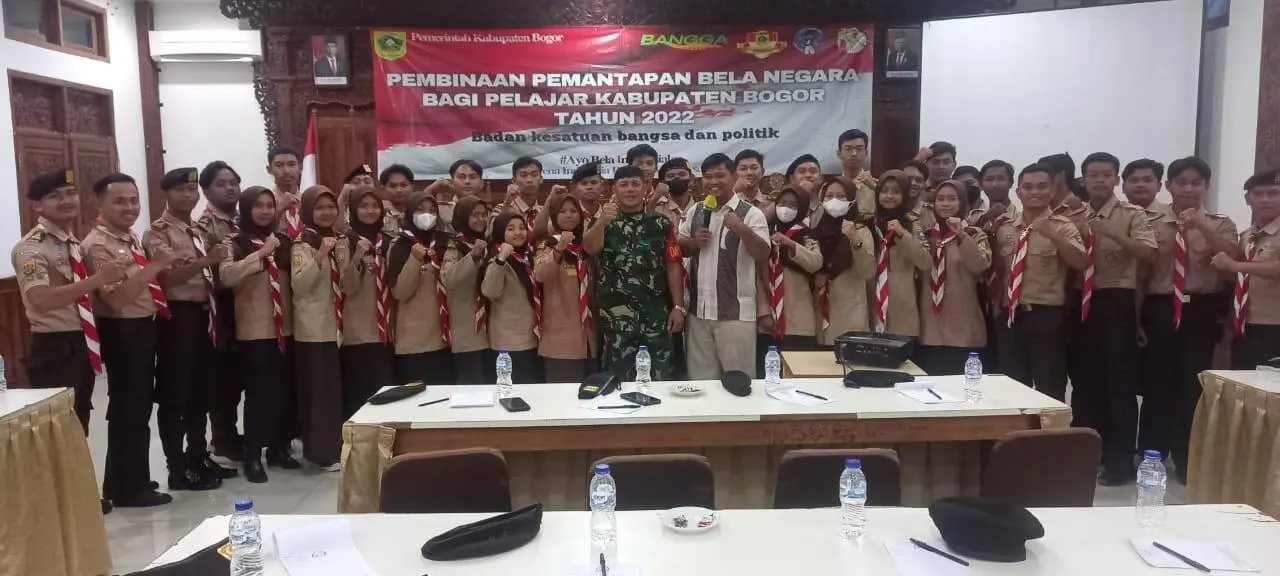 50 Pelajar Ikut Pembinaan Pemantapan Bela Negara