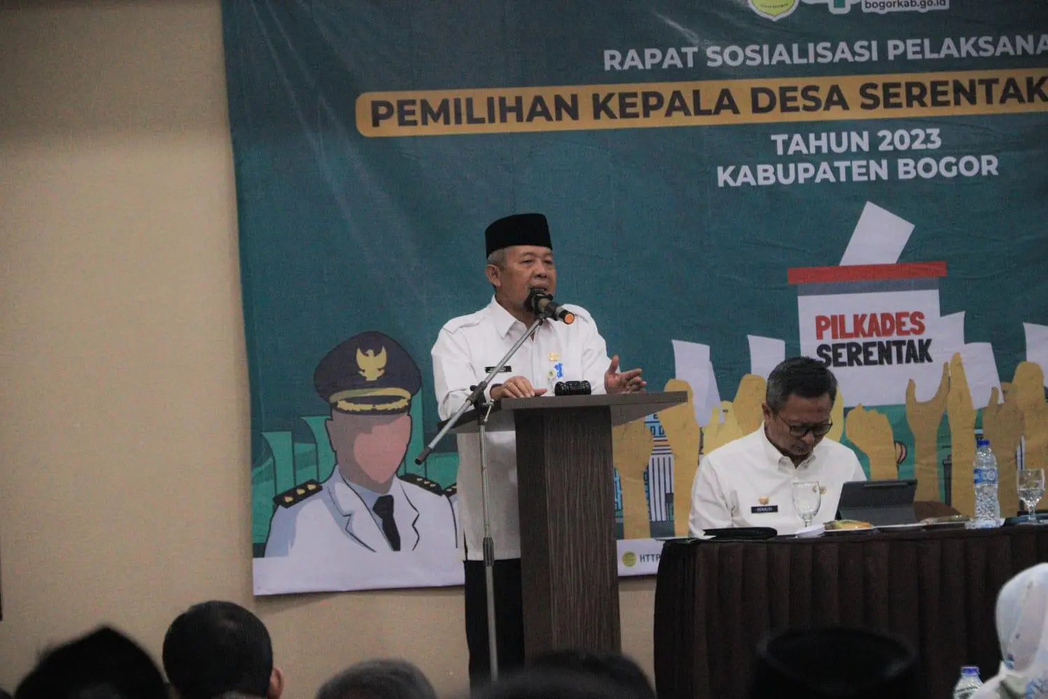 Pemkab Bogor Genjot Persiapan, Untuk Sukseskan Pilkades Serentak Gelombang II Tahun 2023