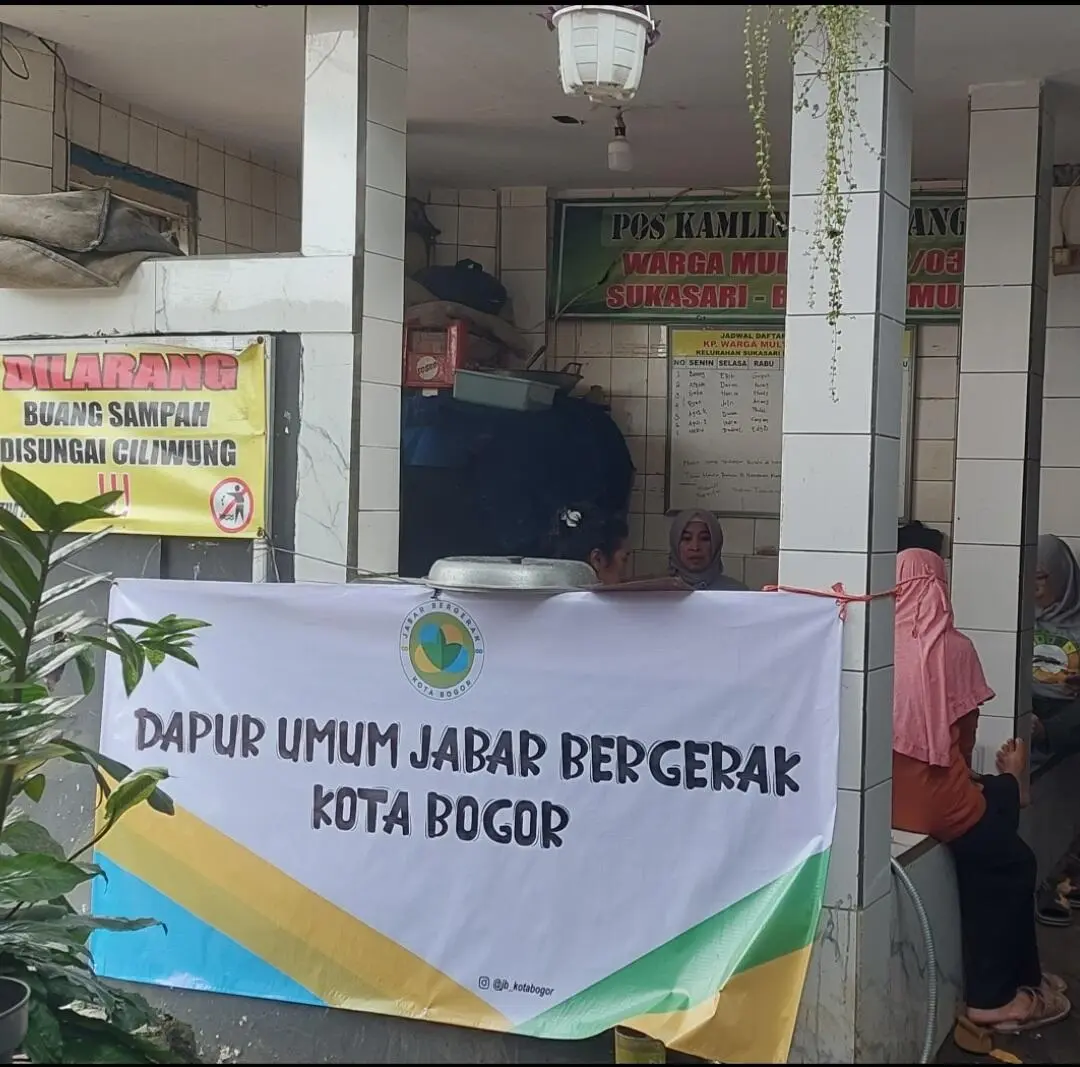 Dapur Umum Wargamulya Untuk Korban Longsor
