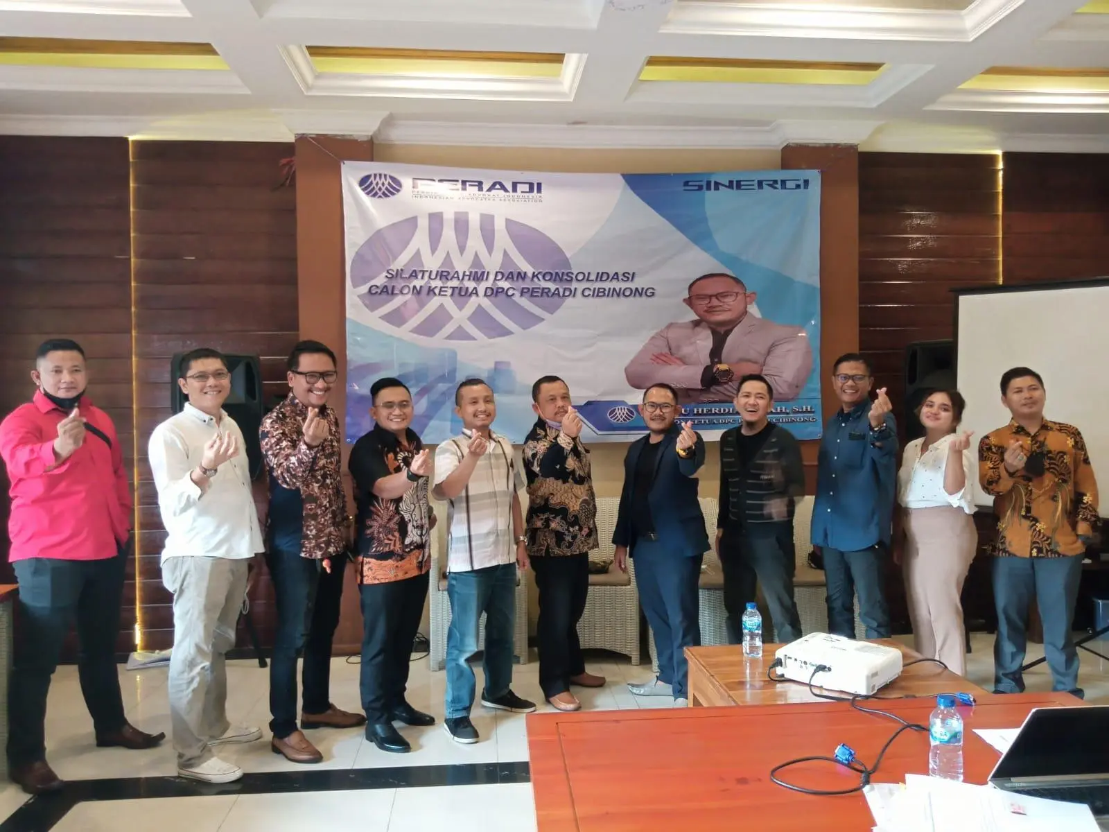 Oteu Herdiansyah All Out untuk Pencalonan Diri sebagai Ketua DPC Peradi Cibinong