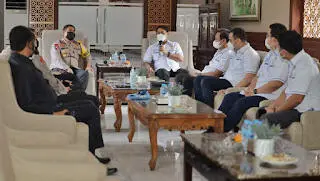 Hidupkan UMKM, HIPMI Audensi dengan Polda Jatim