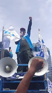Ini Tiga Tuntutan SPN saat Aksi Unjuk Rasa di Patung Kuda