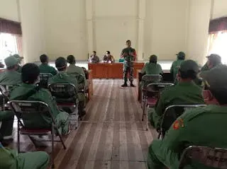 Aktifitas Pemudik Mulai Meningkat Tiga Pilar Nogosari Persiapkan Linmas