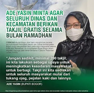 Sikap Cerdas Ade Yasin Mempersilahkan Aparatnya Berbuat Nyata