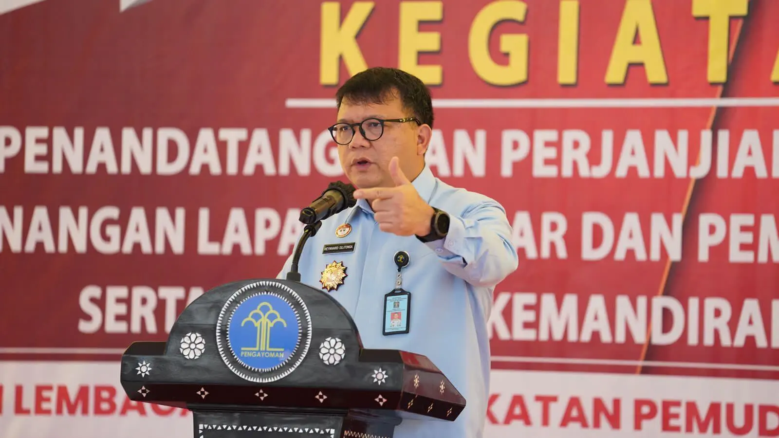 DirjenPAS Jalin Kesepakatan dengan Mitra di Lapas Pemuda Tangerang