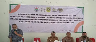 Pemdes se-Kecamatan Tajurhalang Digembleng PWI dan Kejari Kabupaten Bogor