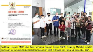 Resmi Berlisensi BNSP, LSP SDM TIK Siap Beroperasi