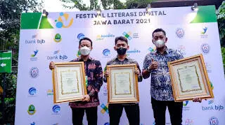 Kota Bogor Boyong Tiga Penghargaan Humas Jabar Award 2021