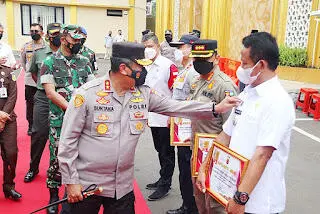 Kapolda Jawa Barat Apresiasi Capaian Vaksinasi di Kota Bogor