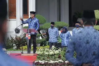 Jadi Irup HUT KORPRI, Bima Arya Ingatkan Perjuangan Pendahulu Kota Bogor