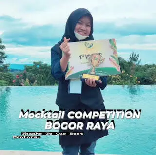 SMK Citra Pariwisata Juara 1 Mocktail Competition di LGE