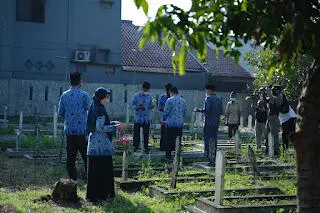 HUT KORPRI ke-50, Ziarah dan Tabur Bunga di TMP Dreded