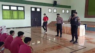 Dukung Operasi Zebra Semeru 2021,  Polres Ponorogo Sambang Sekolah
