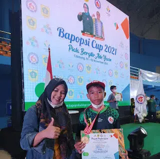 Siswa SMP PGRI Nanggewer Raih Juara 1 pada Turnamen Bapopsi Cup 2021