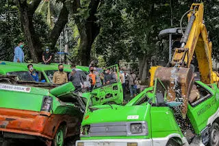 Siap-siap Angkot di Kota Bogor akan Dibesituakan