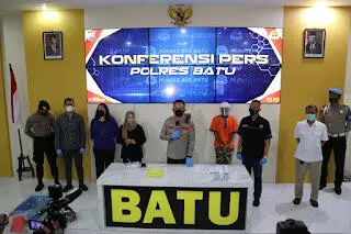 Polres Batu Berhasil Ungkap Pelaku Kekerasan Anak Balita Dua Tahun