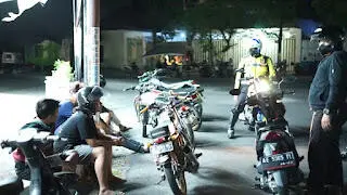 Puluhan Sepeda Motor Diamankan Team Speed Warok Satlantas Polres Ponorogo