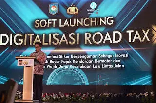 Kemendagri Luncurkan Stiker Hologram Road Tax Bukti Pajak Kendaraan Bermotor