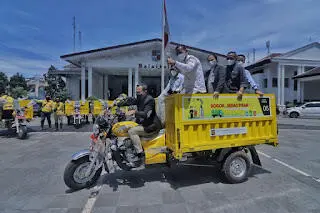Satu Kelurahan Satu Motor Sampah Siap Dibagikan
