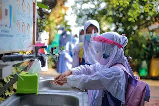 Siswa SD Kota Bogor Antusias Ujicoba PTM
