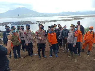 Kapolda Cek Lokasi Gempa Bali