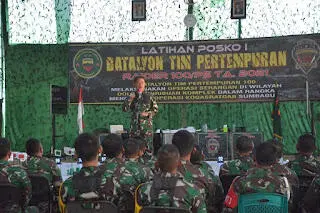 Pangdam I/BB Beri Motivasi Prajurit Yon Tim Pertempuran (YTP) Raider 100/PS