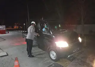 Personel Ditpamobvit Periksa Seluruh Kawasan PLTU 3 Lontar Extension