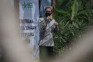 Dedie A. Rachim Melaunching Program Kemitraan Petani Tanaman Hias