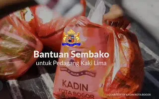 PKL Kebon Kembang Dapat Bantuan Sembako