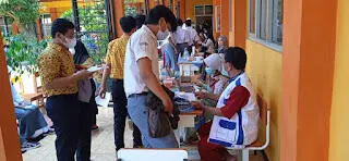 SMA Negeri 1 Tajurhalang Vaksin 1000 Lebih Siswanya Ditahap 2 Pfizer.