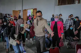 Vaksinasi Adhyaksa Sehat Percepat Target Vaksin di Kota Bogor