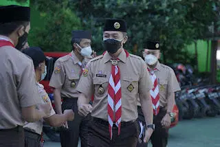 Dedie Inginkan Karang Pamitran Jadi Penyemangat Anggota Pramuka