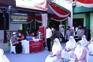 Vaksinasi di Kabupaten Ponorogo Jadi Atensi Presiden Joko Widodo