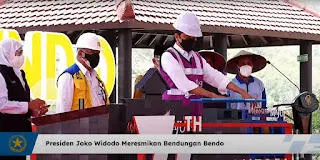 Sambangi Bumi Reyog, Presiden Jokowi Resmikan Waduk Bendo