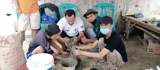 Jampedas Gencar Lakukan Pelatihan Pembuatan Pot Berbahan Pempers