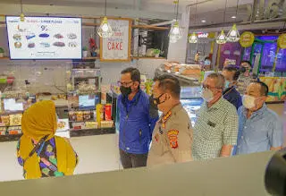 Wali Kota dan Kapolresta Tinjau Kesiapan Dioperasikannya Mal di Kota Bogor