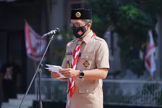 Dedie Minta Anggota Pramuka Jadi Duta Perubahan
