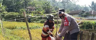 Bhabinkamtibmas DDS di Lembur Tohaga Mandiri Lodaya