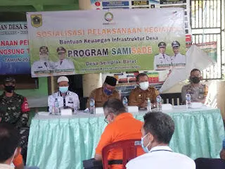 Pemdes Semplak Barat Laksanakan Sosialisasi BKID Bersama Muspika