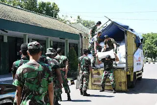 Kodim 0802/Ponorogo Segera Sebar Sembako Bagi Warga Bumi Reyog