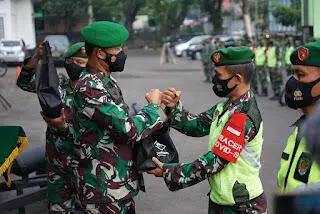 Go Babinsa, 3.785 Paket Obat Sambangi Lansung Pasien Covid-19 yang Isoman