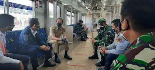 Forkopimda Cek ke Stasiun, Penumpang KRL Wajib Bawa SRTP