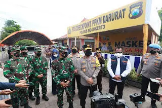 Forkopimda Jatim Pastikan Efektivitas dan Efisiensi Penyekatan