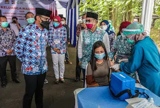 Vaksinasi Covid Ibu Hamil, Menyusui dan Remaja Dicanangkan di Kota Bogor