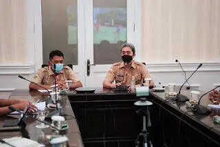 Pimpin Rakor Menara Telekomunikasi, Dedie Minta Perangkat Daerah Terkait Duduk Bersama