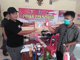 Warga Desa Bancar Ikut Donor Darah