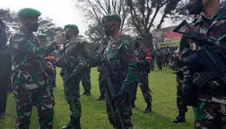 Pasukan Setan TNI Garuda Siliwangi Yonif 315 Siap Tumpas Kelompok Separatis