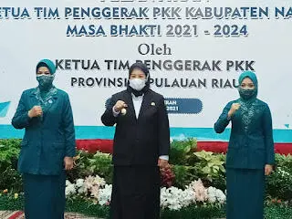Wagub Kepri Minta TP PKK Natuna Tekan Penyebaran Covid-19 dan Stanting