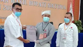 Bupati dan Wakil Bupati Natuna Terpilih 2020 akan Dilantik, Wan Aris Angkat Bicara